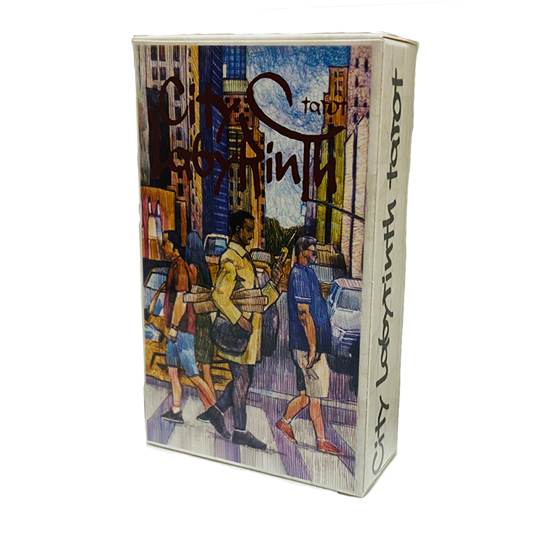 Tarot Cards Deck With Guidebook - 시티 라비린스 타로 카드 78장 세트
