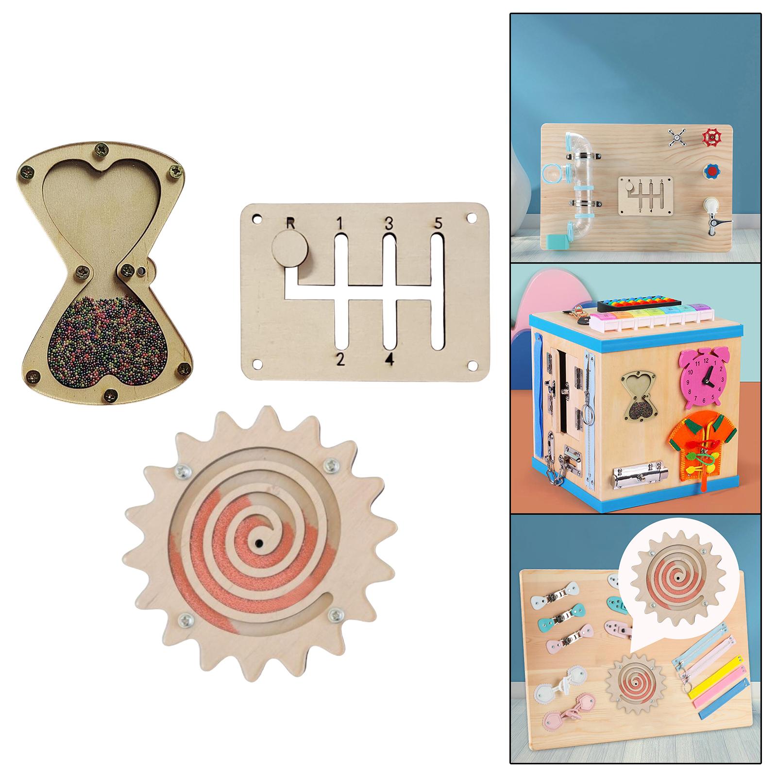 몬테소리 활동 보드 액세서리, 나무 재질의 감각 발달  - Montessori Wooden Busy Board Toddler 리뷰 및 가격